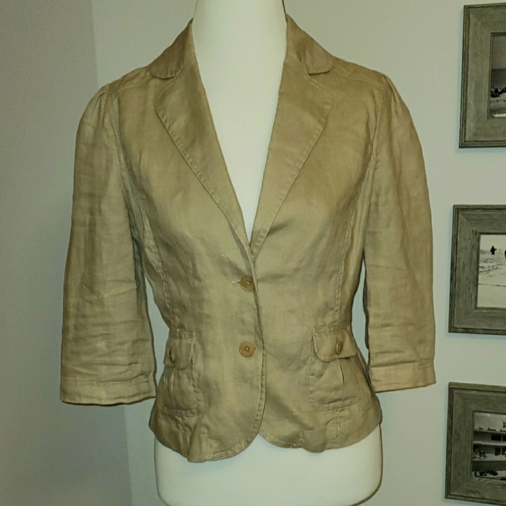 Juicy Couture tan Blazer
